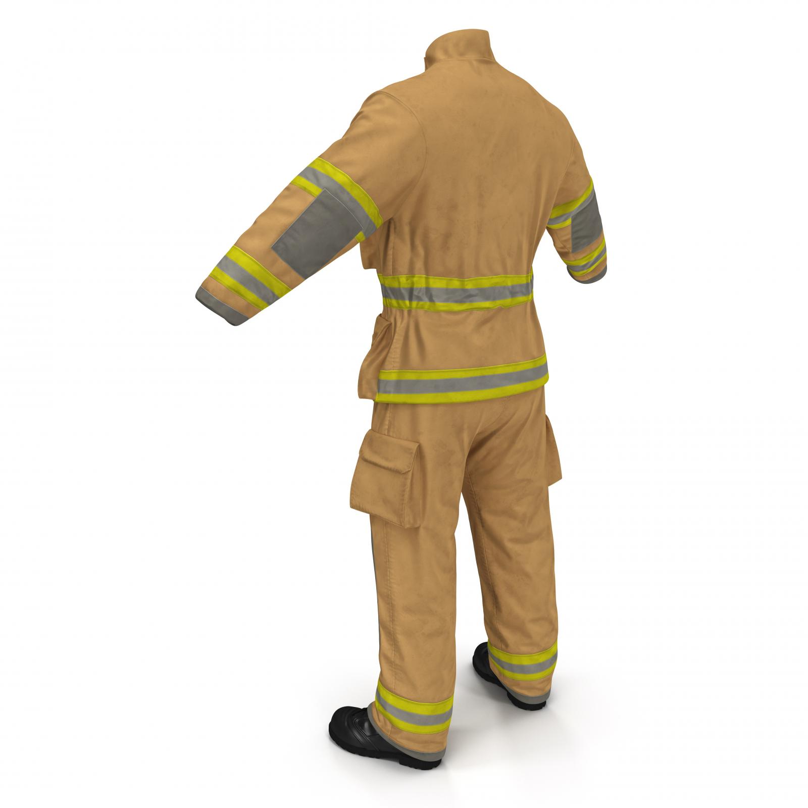اللون البرتقالي رجال الاطفاء الموحدة ، بدلة مقاومة للحريق المتانة العالية